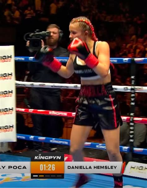 daniella hemsley unsensored|Kingpyn Boxing results: Daniella Hemsley flashes audience after。